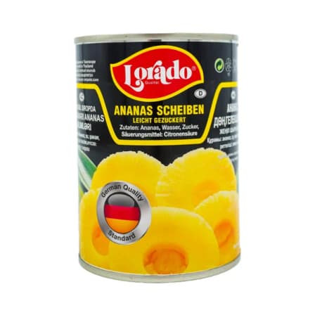 Ананас Lorado Кольца 340 г