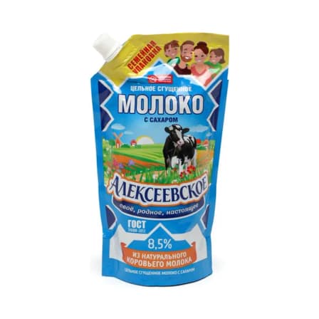 Сгущенное Молоко Алексеевское 9% дп 650 гр