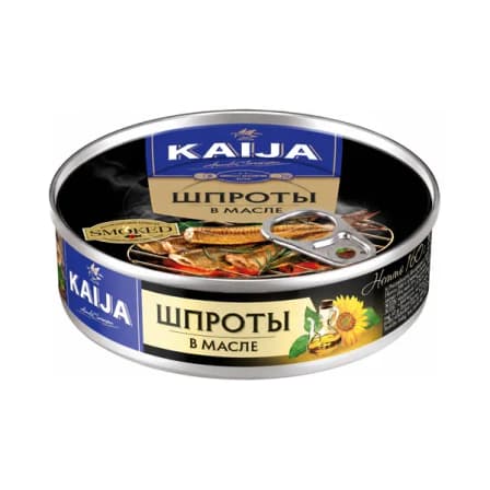 Шпроты Kaija В Масле 160 гр