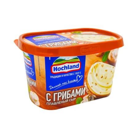 Сыр Плавленый Hochland Грибной 55% 400 гр
