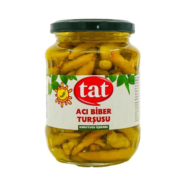 Перец горький Tat маринованный 330 гр