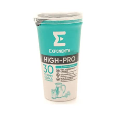 Йогурт ложковый Exponenta High-Pro Натуральный 250 гр