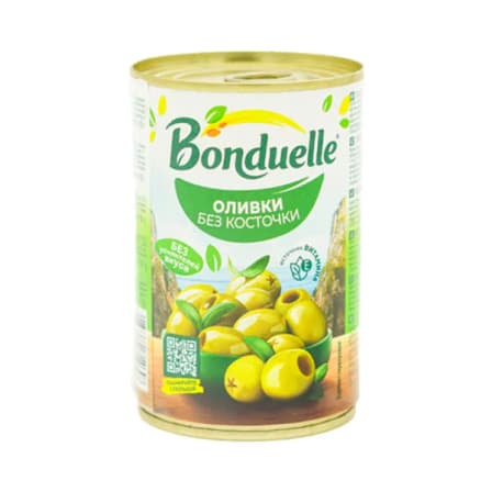 Оливки Bonduelle Без Косточки 300 гр