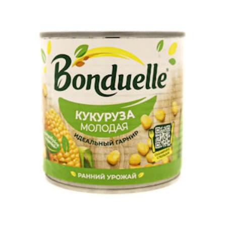 Кукуруза Bonduelle Молодая 340 гр