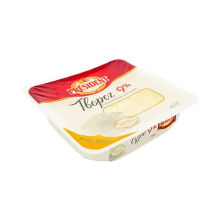 Творог President 9% 200 гр