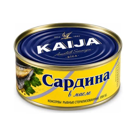 Сардинелла Kaija в масле 240 гр