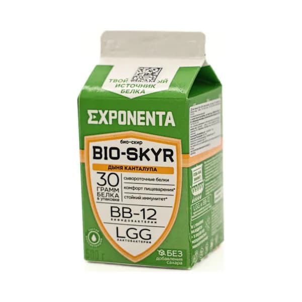 Кефир Exponenta Bio Skyr Дыня Канталупа 500 гр