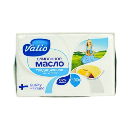 Масло Сливочное Valio 82% 200 гр