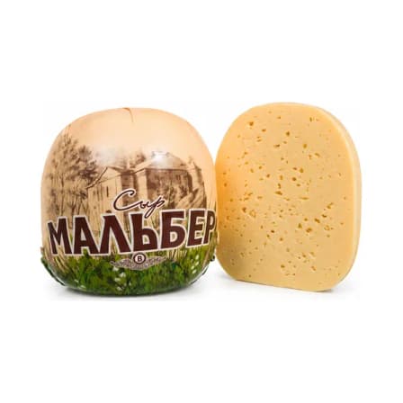 Сыр Полутвердый Беловежский Мальбер вес.