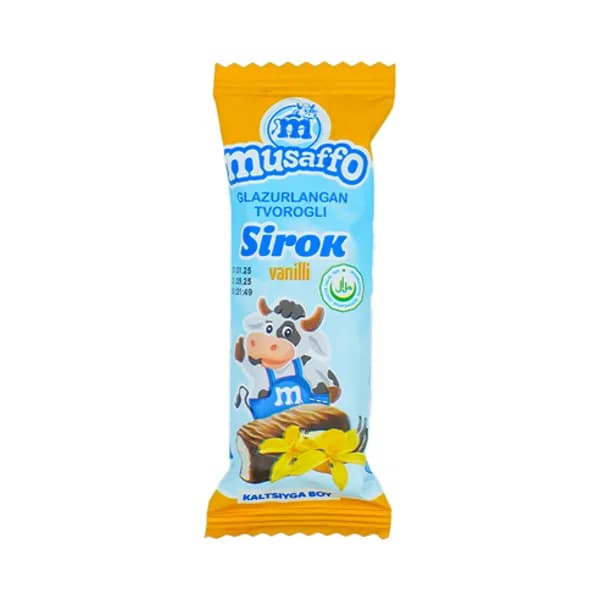 Сырок Musaffo со вкусом Ванили 23% 40 гр