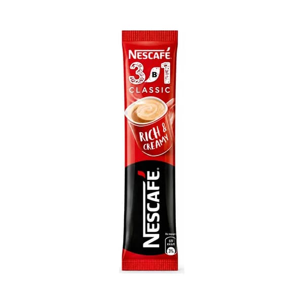 Кофе 3в1 Nescafe Классик стик 14.5 гр
