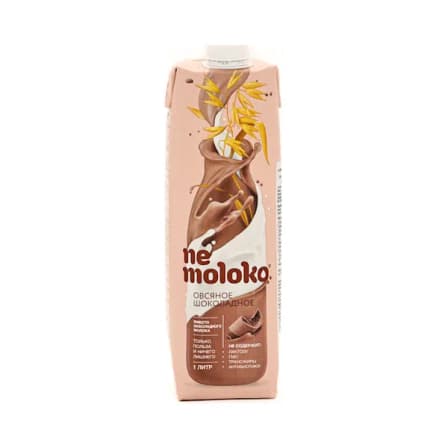Молоко Растительное NeMoloko Овсянный Шоколадный 1 л