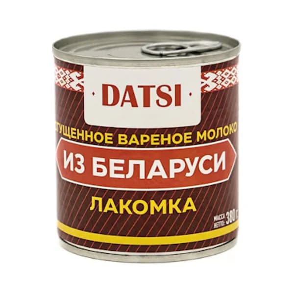 Сгущённое Молоко Datsi Лакомка Варёное 8,5% 380 гр