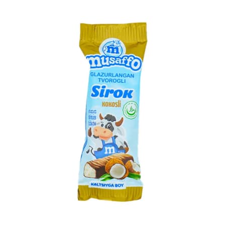 Сырок Musaffo Кокос 23% 40 гр