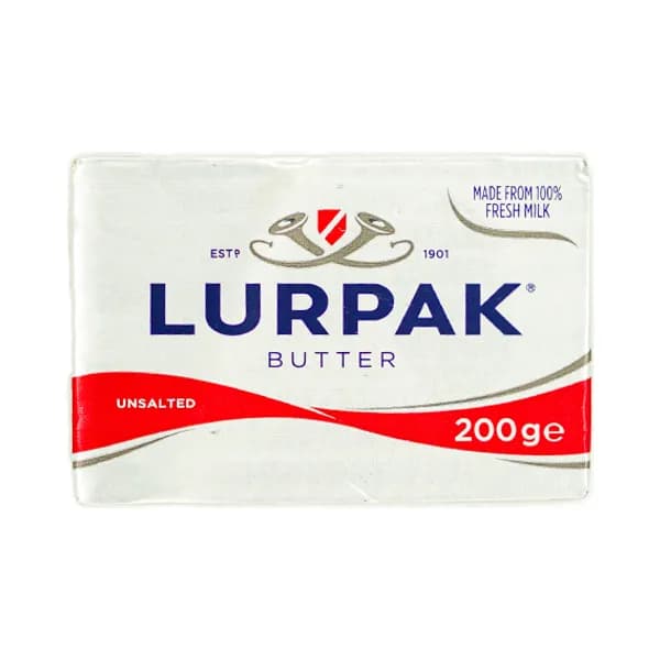 Масло Сливочное Lurpak Несоленое 200 гр