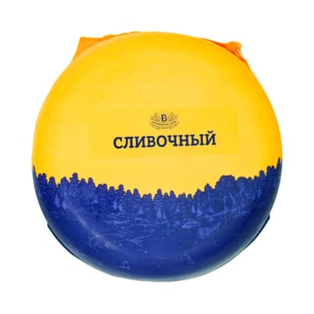 Сыр Полутвердый Беловежский Сливочный 50% вес