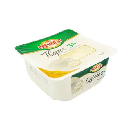 Творог President 5% 450 гр