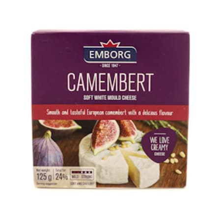 Сыр Мягкий С Плесенью Camembert Emborg 24% 125 г