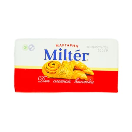 Маргарин Milter 72% 200 гр