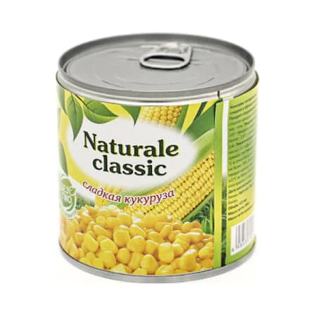Кукуруза Naturale Classic Сладкая 425 мл/ 340гр