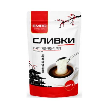 Сливки Emro Сухие 250 гр