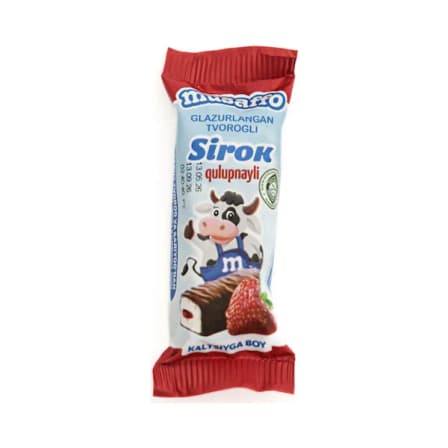 Сырок Musaffo со вкусом Клубники 23% 40 гр
