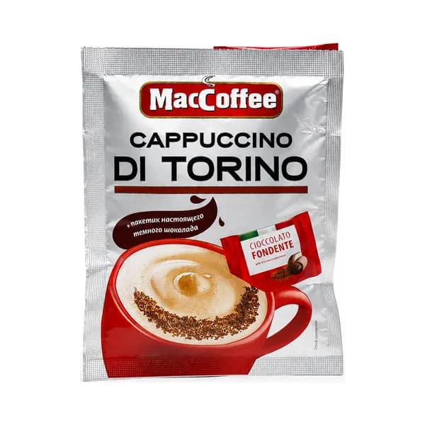 Кофе Maccoffee Cappucino Di Torino пак 25 гр.
