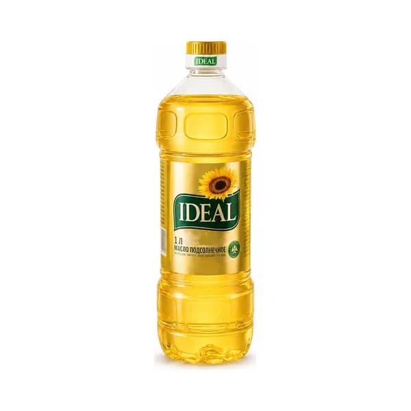 Масло Подсолнечное Ideal раф-ое п/бут 1 л