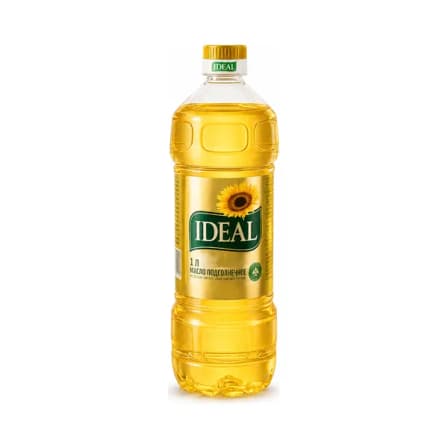 Масло Подсолнечное Ideal раф-ое п/бут 1 л