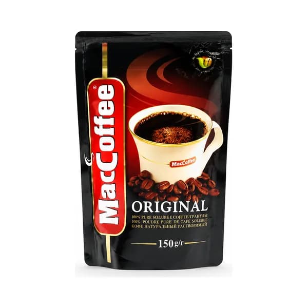 Кофе Maccoffee Original Натур. Растворимый 150 гр