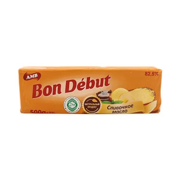 Масло Сливочное Bon Debut 82,5% 200 гр