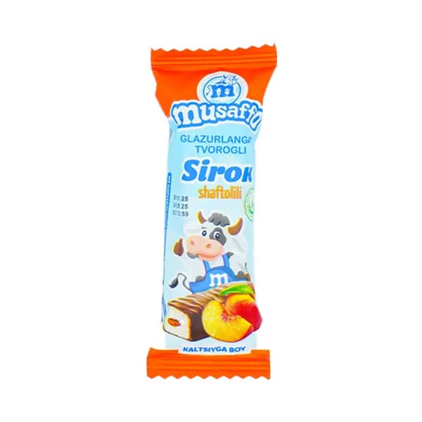 Сырок Musaffo со вкусом Персика 23% 40 гр